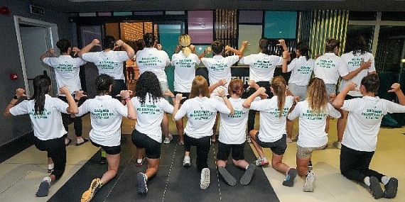 Gaziemir'in amazonları piste çıkıyor