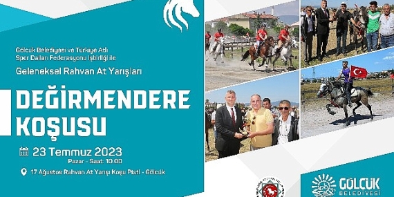Geleneksel Rahvan At Yarışları heyecanı Gölcük'te başlıyor