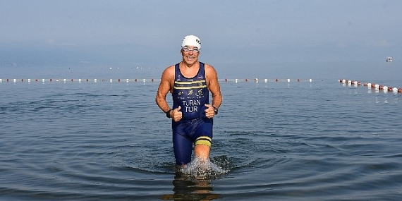 İznikli yüzücü Guinness için İznik'te ter döküyor