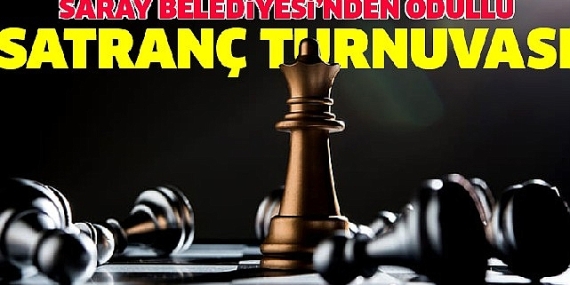 Saray Belediyesi'nden Ödüllü Satranç Turnuvası