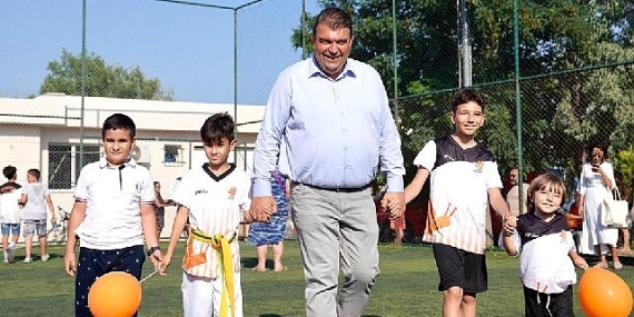 Seferihisar'da “Yaz Spor Okulu"na büyük ilgi