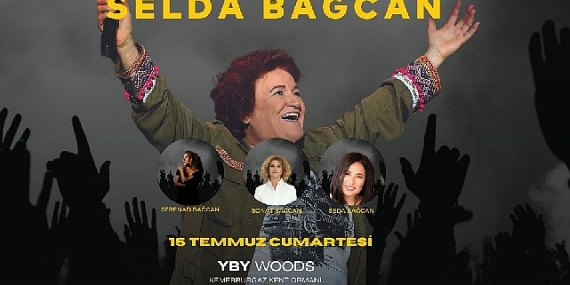 Selda Bağcan, İlk Kez Sanatçı Yeğenleri ve Musa Göçmen Senfoni Orkestrası ile YBY Woods Sahnesinde Bir Arada