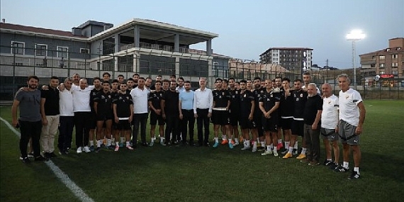 Başkan Taban'dan İnegölspor'a İlk Maç Öncesi Moral Ziyareti