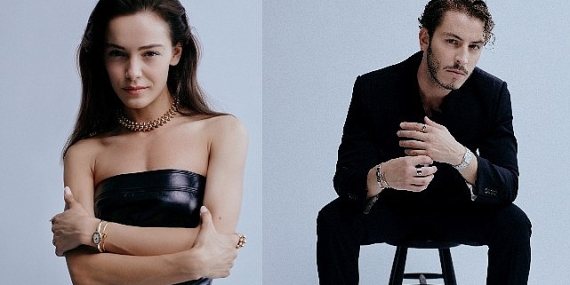 Cartier Türkiye'nin ilk marka dostları Boran Kuzum ve Hafsanur Sancaktutan oldu