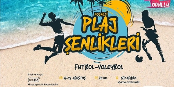 Kocaeli Plaj Şenlikleri yaza damga vuracak