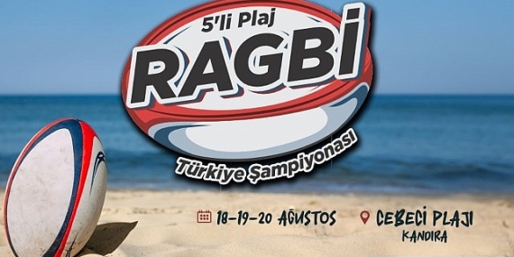 Plaj Ragbi Türkiye Şampiyonası için geri sayım