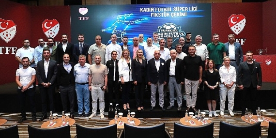Turkcell Kadın Futbol Süper Ligi'nde 2023-2024 sezonu fikstür çekimi gerçekleştirildi