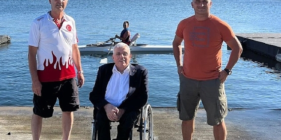 Türkiye Milli Paralimpik Komitesi Genel Sekreteri, Para Kürek Milli Takım Kampını Ziyaret Etti.