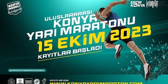 Uluslararası Konya Yarı Maratonu'na Kayıtlar Başladı