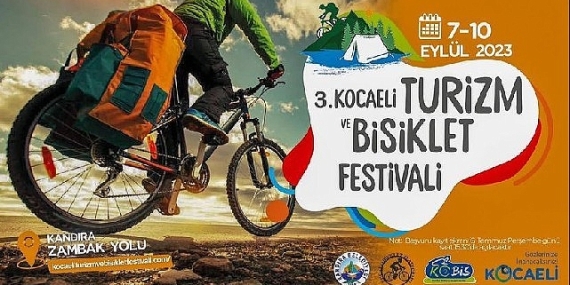 3. Kocaeli Turizm ve Bisiklet Festivali başlıyor