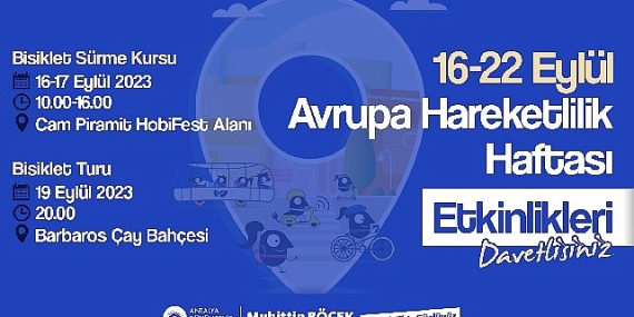 Avrupa Hareketlilik Haftası başlıyor