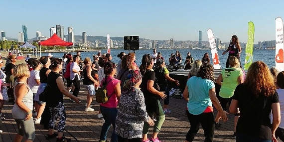 Bayraklı'da Hareketlilik Haftası coşkusu