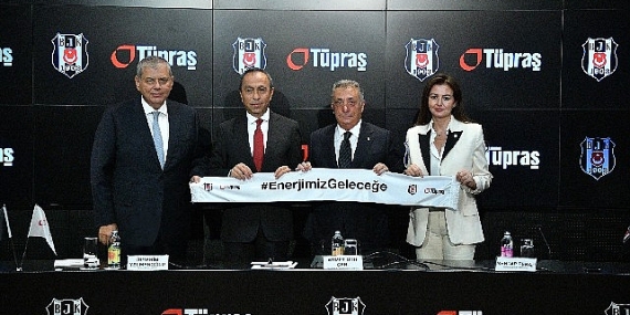 Beşiktaş JK ve Tüpraş gelecek için enerjilerini birleştirdi