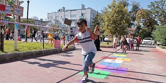 Çankayalı çocuklar Avrupa Hareketlilik Haftası'na katıldı