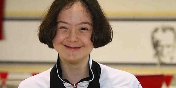 Egeli Down Sendromlu Sporcu İrem Özdemir'den Avrupa Şampiyonasında 5 madalya