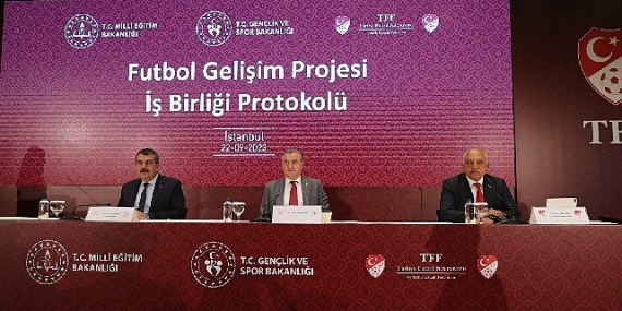 Futbol Gelişim Projesi İş Birliği Protokolü İmzalandı