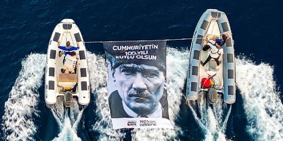 Honda Marine, 300 Sportif Balıkçı ile Denizde 100. Yıl Bayrağı Açtı