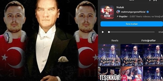 Mahmut Görgen'in “NUTUK” Şarkısı Instagram'da Viral Oldu!