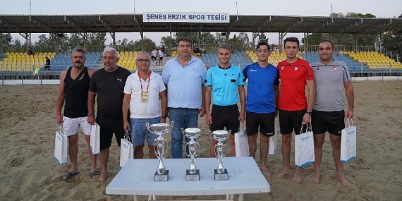 Plaj futbolunun şampiyonu Seferihisar Cittaslow