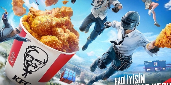 PUBG MOBILE ve PUBG: BATTLEGROUNDS'un KFC İş Birliği Oyuncuların Zaferin Tadını Almasını Sağlayacak