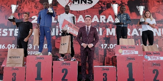 Uluslararası Vestel Manisa Yarı Maratonu heyecanı sona erdi