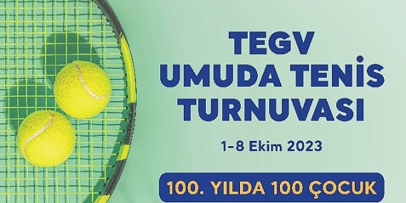 “Umuda Tenis Turnuvası" 1 Ekim'de Başlıyor