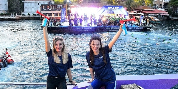 Ünlü isimler Yağmur Tanrısevsin ve Şahika Encümen'den Triatlon sporuna destek