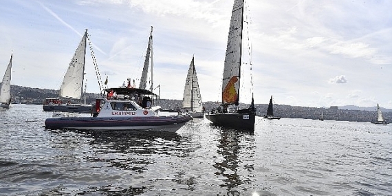 100. yıl şerefine yatlar Körfez'de