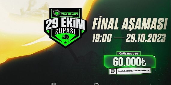 Monster Notebook ve PUBG: BATTLEGROUNDS ile 'Monster 29 Ekim Kupası' heyecanı başlıyor!