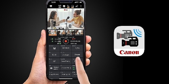 Canon yeni akıllı telefon uygulamasıyla XF605 ve Cinema EOS serisi yazılım güncellemesini kullanıma sunuyor