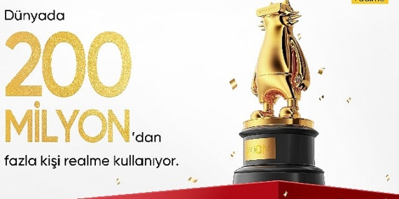 Dünyada 200 Milyondan Fazla Kişi realme Kullanıyor! realme, Dünya Çapındaki Kullanıcılarıyla Birlikte Büyüyerek, Küresel Pazarları Fethetmek için Pazar Trendlerine Meydan Okuyor