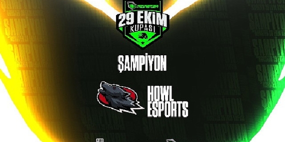 Monster PUBG: Battlegrounds 29 Ekim Kupası Şampiyonu HOWL!