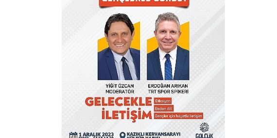 Ünlü spor spikeri gölcük'te gençlerle buluşacak