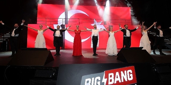 “Cesurların Sahnesi"   Big Bang Startup Challenge, sahne olduğu  şovlarla da ilgi odağı oldu
