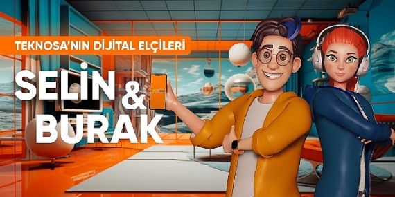 Teknosa'nın dijital elçileri Burak ve Selin   teknoloji tutkunlarının yanında 