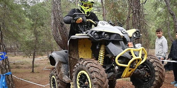 Türkiye Enduro ve ATV Şampiyonası 3. Ayak Yarışları Kemer'de yapıldı
