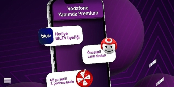 Vodafone Yanımda'dan premium üyelik ayrıcalığı