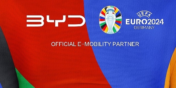 BYD, UEFA EURO 2024™'ün Resmi Partneri ve Resmi E-Mobilite Partneri Oldu