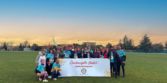 “Cumhuriyetin Yüzleri Eğitim için Koşuyor" kampanyasıyla 5 bin 564 çocuğa ulaşıldı