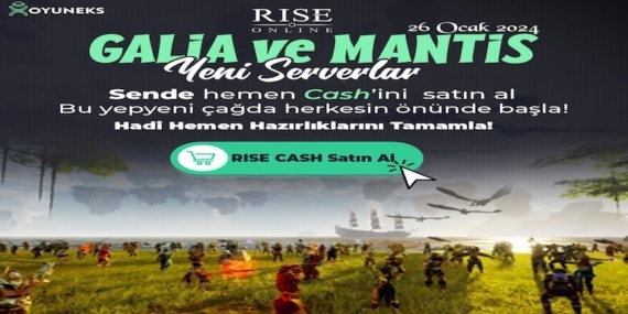 Yeni Bir Dönem Başlıyor: Galia ve Mantis Sunucuları Hizmete Girdi!