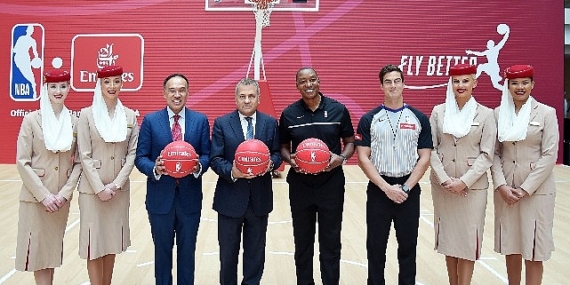 Emirates, NBA'in Global Havayolu Partneri ve NBA Cup'ın İsim Sponsoru Oldu