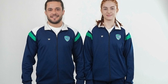 Gaziemir'de güreş branşının yeni yıldızı Kumsal!