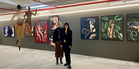 Kezban Arca Batıbeki'nin sergisi açıldı