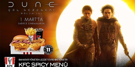 KFC'den Dune: Çöl Gezegeni Bölüm İki İş Birliği…