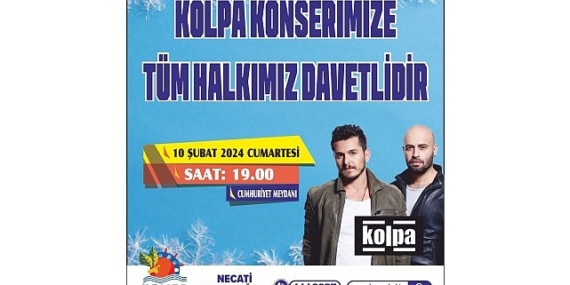 Kolpa Kemer'de konser verecek
