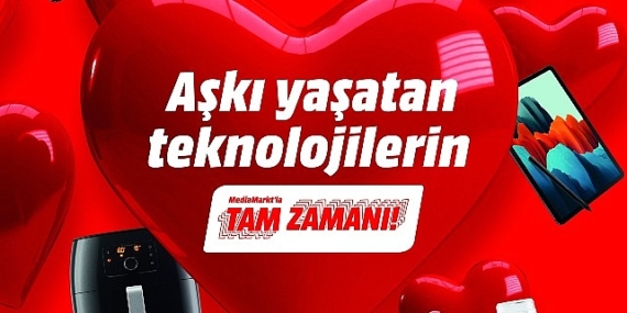 MediaMarkt'ın Sevgililer Günü Kampanyası Yeni Ürünlerle Devam Ediyor!