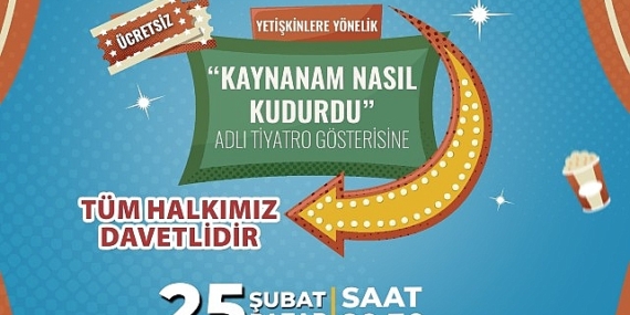 Mustafakemalpaşa Belediyesi Bölge Tiyatrosu, sezon açılışı yaparak seyircileri kahkaha dolu bir serüvene davet ediyor