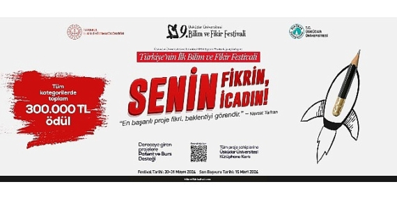 Türkiye'nin ilk bilim ve fikir festivalinde başvurular başladı