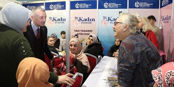 Büyükşehir'in Kadın Festivali dolu dolu geçti