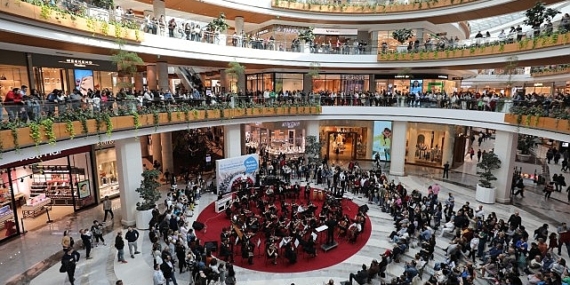 Çocuk Senfoni Orkestrası &apos;Bahara Merhaba' Dedi